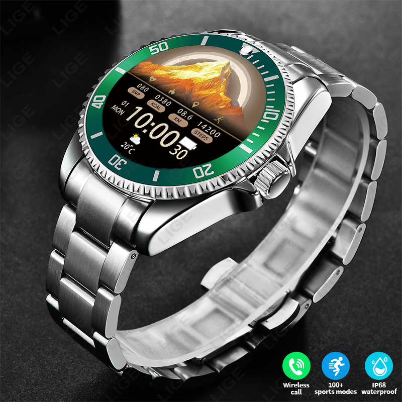 Korean Luxury Lifestyle - LIGE 2026 Style Luxury Smart Watch