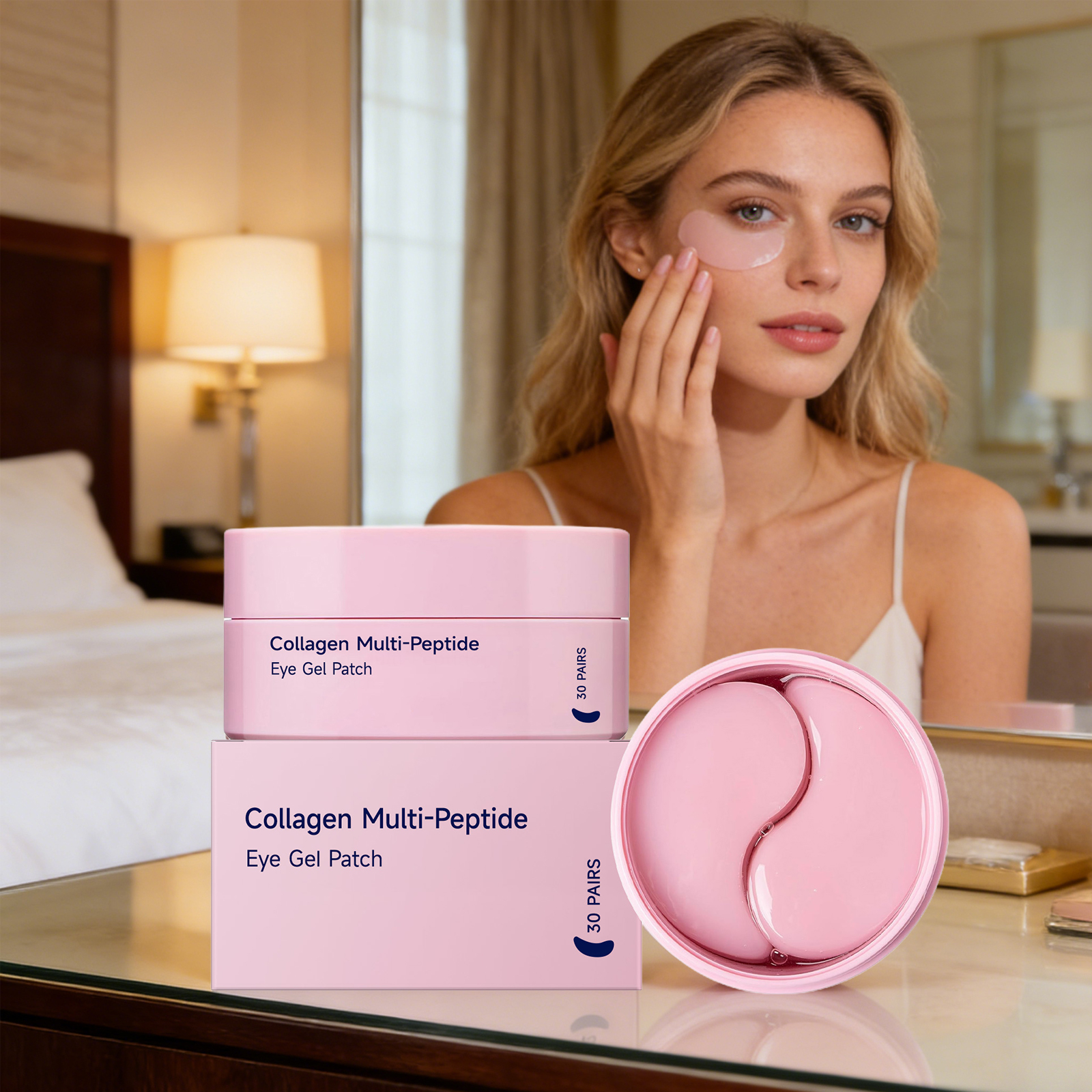 Sheet Mask Collagen - Collagen Multi-peptide Eye Gel Patch Firming