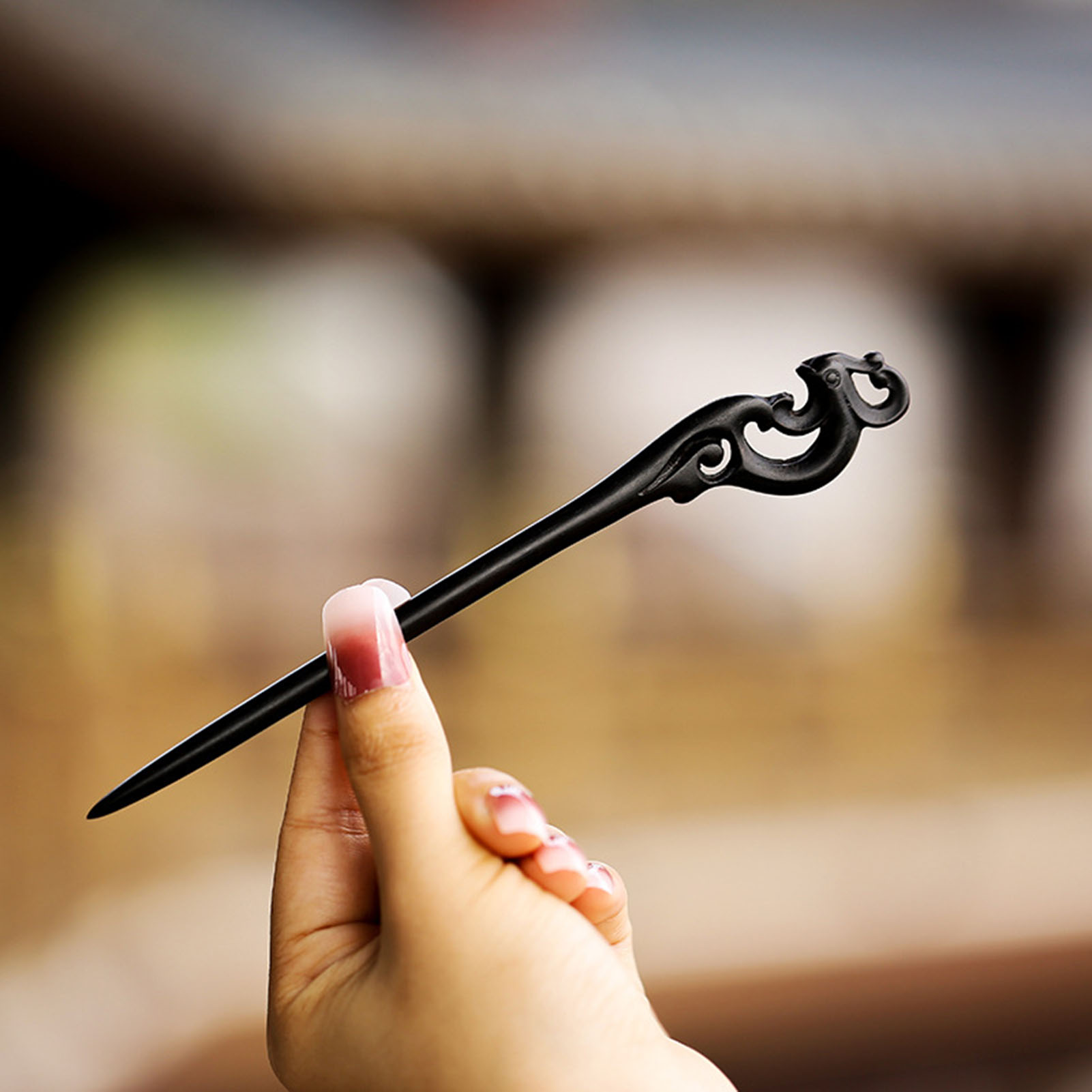 Chinese Style Hair Stick Minim - Hanbok Hair Pin บทวิจารณ์และราคา