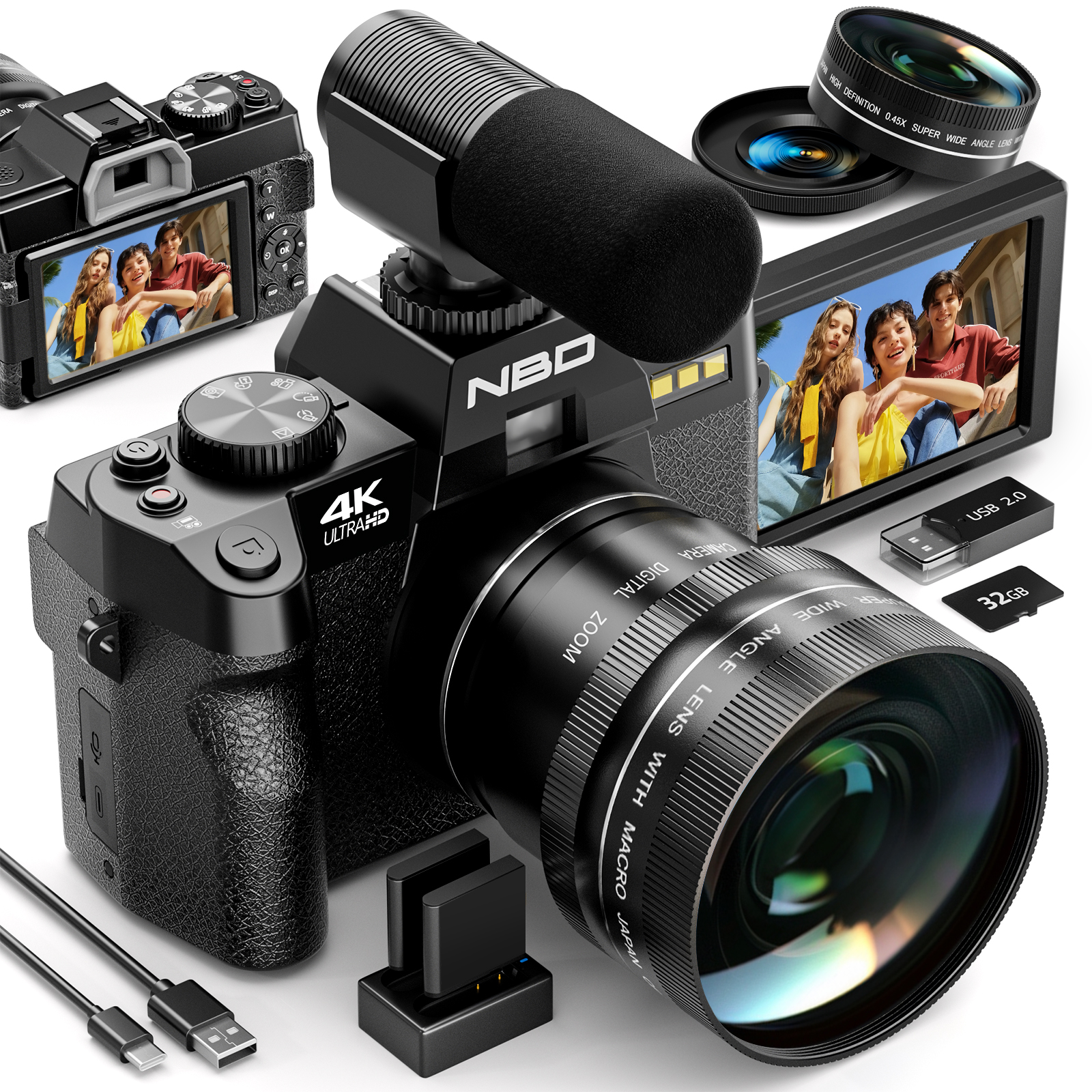 NBD S100F 48MP 4K Digital Came - Korean Lifestyle App บทวิจารณ์และราคา