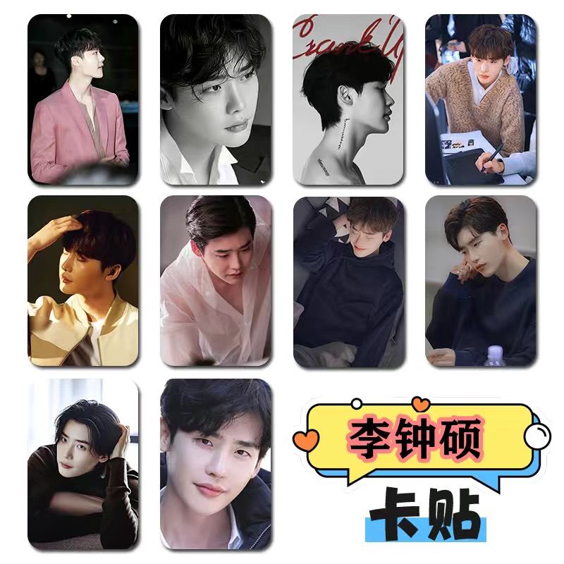 10PC/SET Korean Idol Lee Jong  - Lifestyle Of Korean บทวิจารณ์และราคา