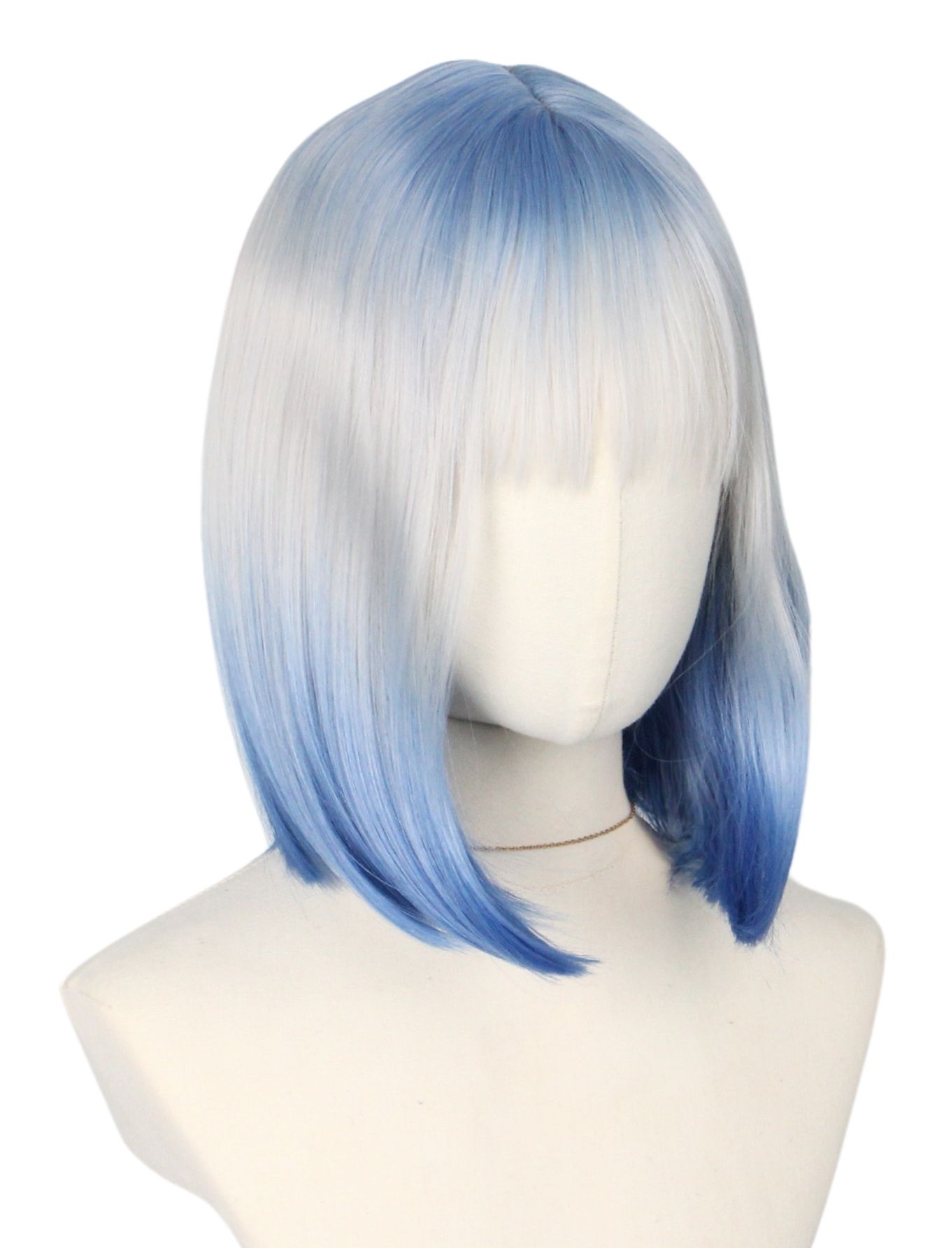 Blue and White Gradient Short  - Korean Women Lifestyle บทวิจารณ์และราคา