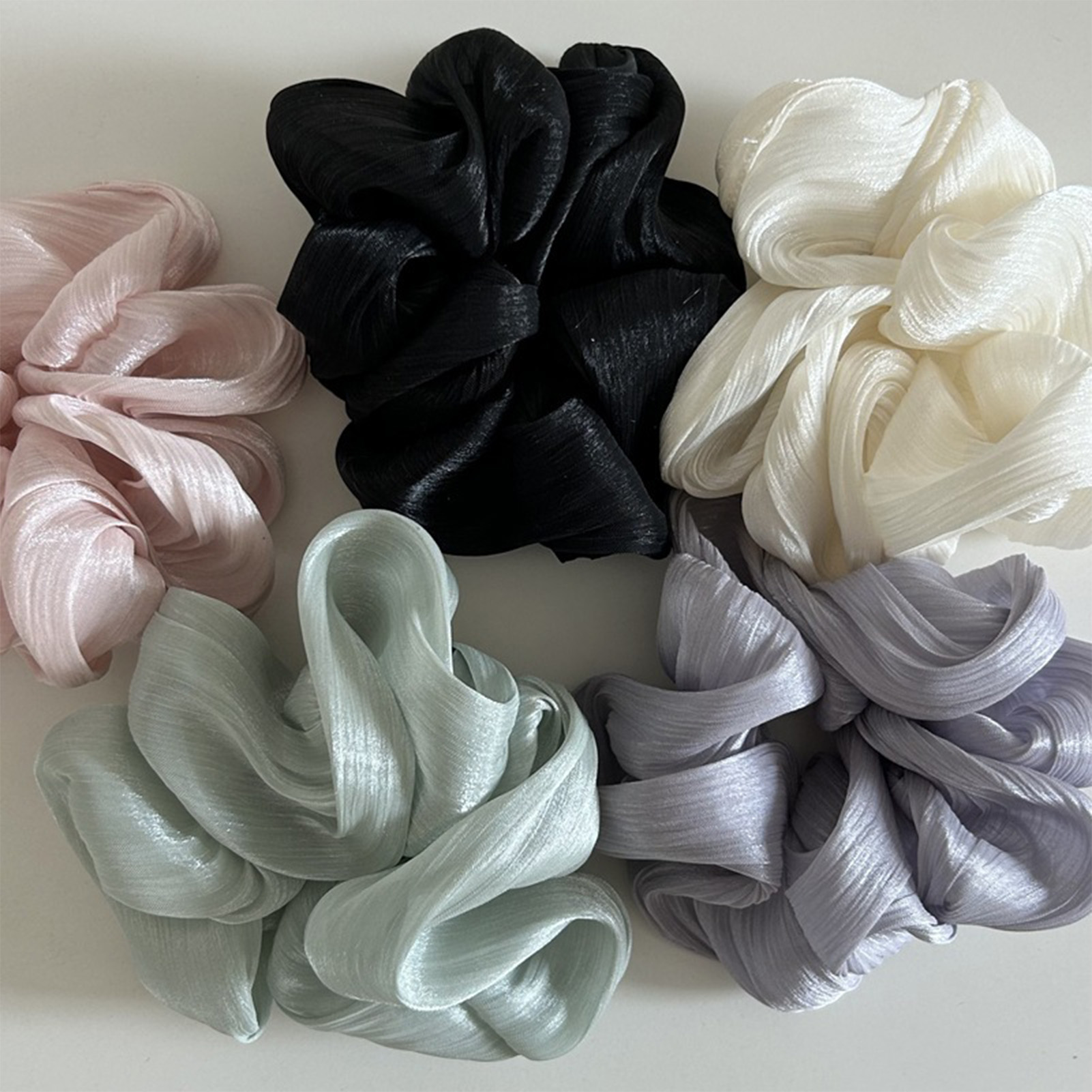 Korean-style Hair Tie Fashiona - Korean Women Lifestyle บทวิจารณ์และราคา