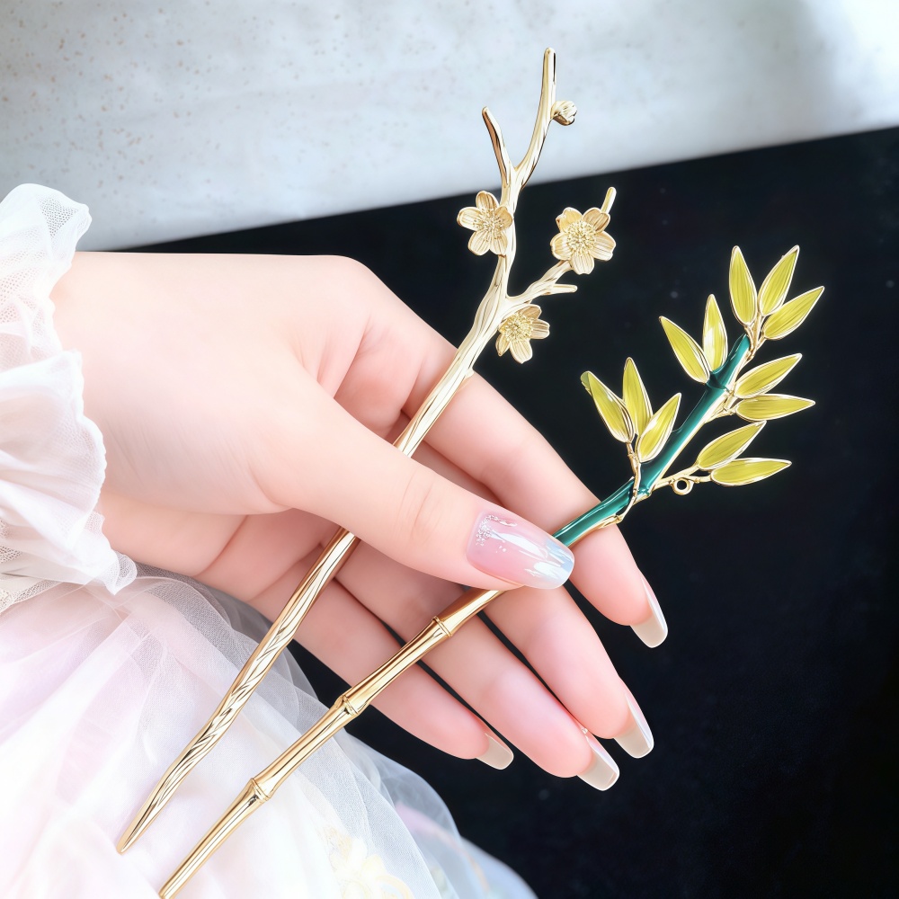 Enamel Alloy Hairpin For Women - Hanbok Hair Pin บทวิจารณ์และราคา