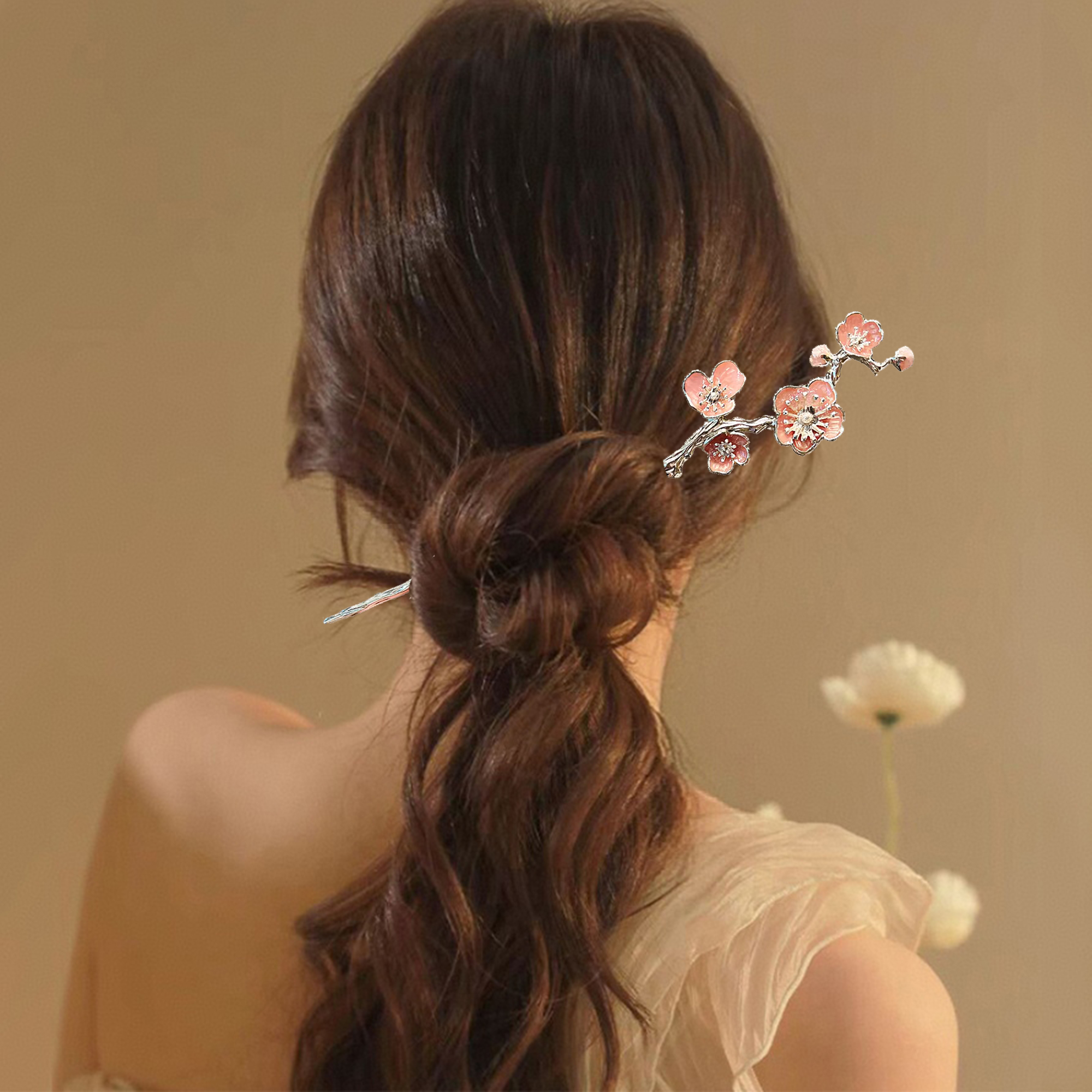 Enamel Alloy Hairpin For Women - Hanbok Hair Pin บทวิจารณ์และราคา