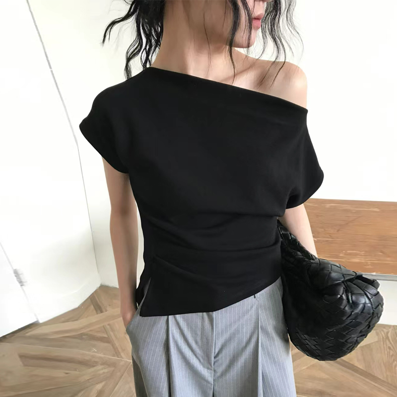 Elegant One-Shoulder Design Se - Korean Women Lifestyle บทวิจารณ์และราคา