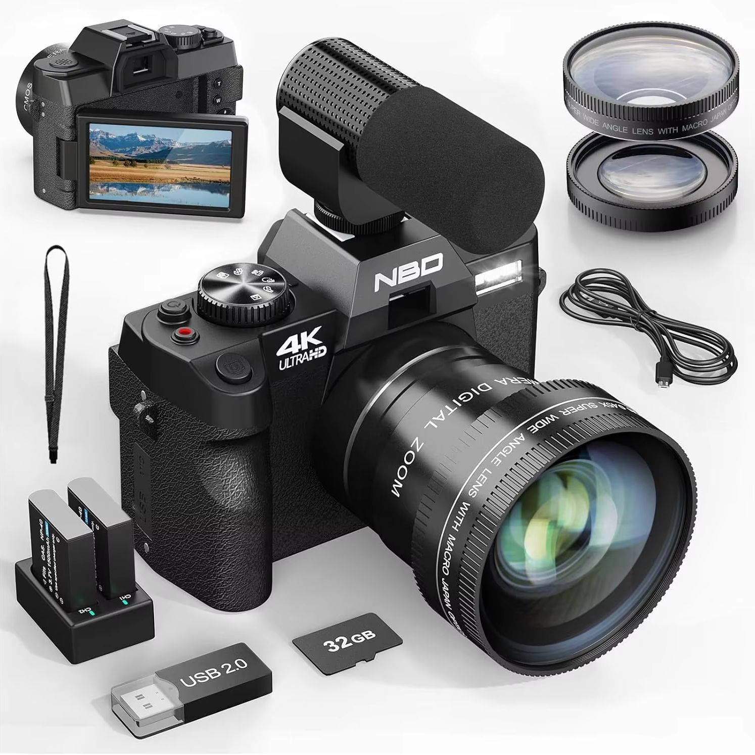 NBD S100F 48MP&4K Digital Came - Korean Lifestyle App บทวิจารณ์และราคา
