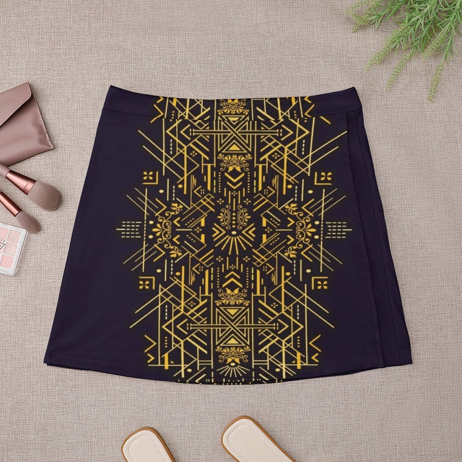 Life is Golden Mini Skirt wome - Korean Luxury Lifestyle บทวิจารณ์และราคา