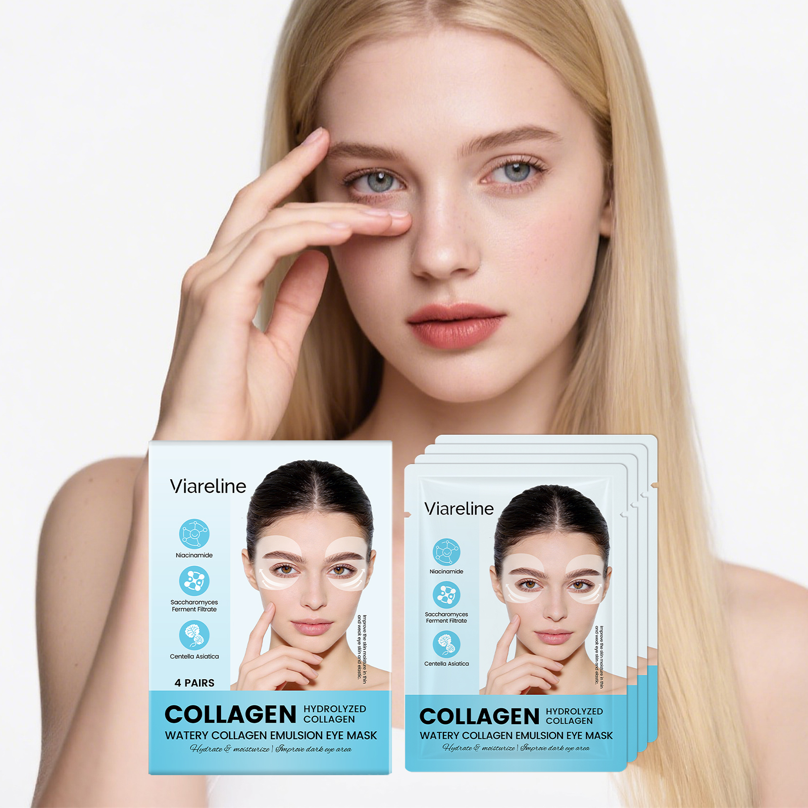 Collagen Eye Patches Reduce Fi - Sheet Mask Collagen บทวิจารณ์และราคา