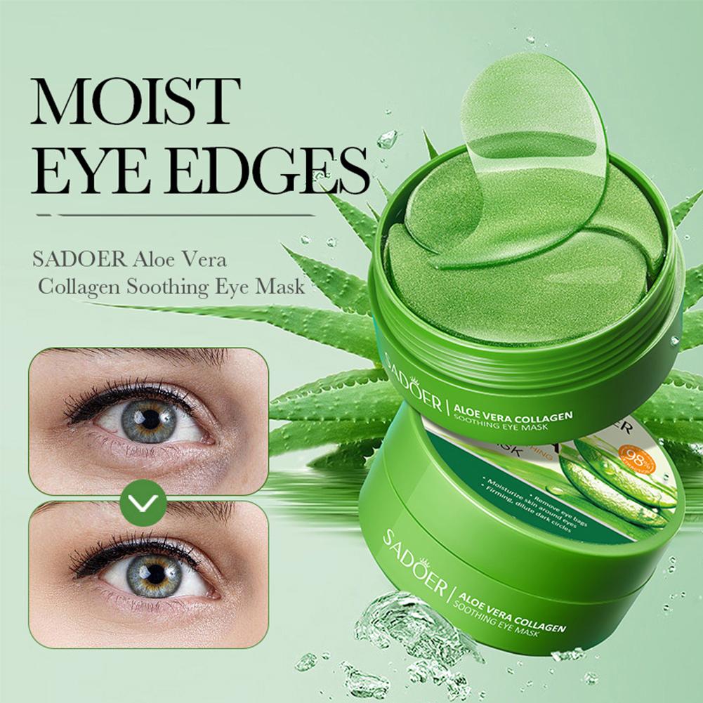 60pcs Aloe Vera Collagen Under - Sheet Mask Collagen บทวิจารณ์และราคา