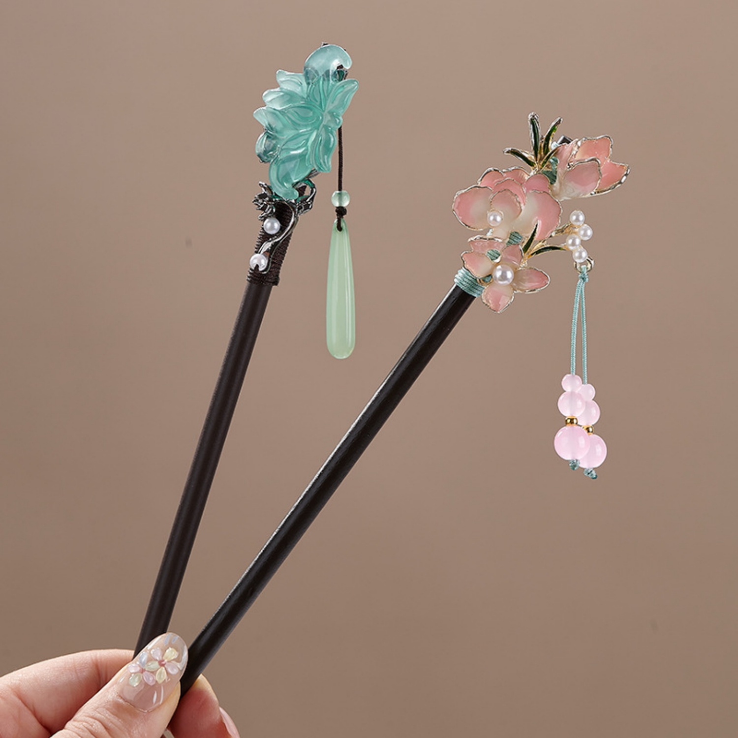 Vintage Flower Hairpin For Wom - Hanbok Hair Pin บทวิจารณ์และราคา