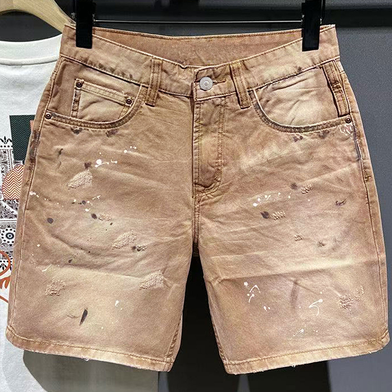 Hip-Hop Streetwear Men's Denim - Korean Lifestyle บทวิจารณ์และราคา