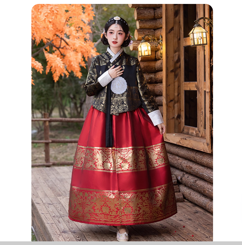 Ethnic style retro Hanbok temp - Korean Women Lifestyle บทวิจารณ์และราคา