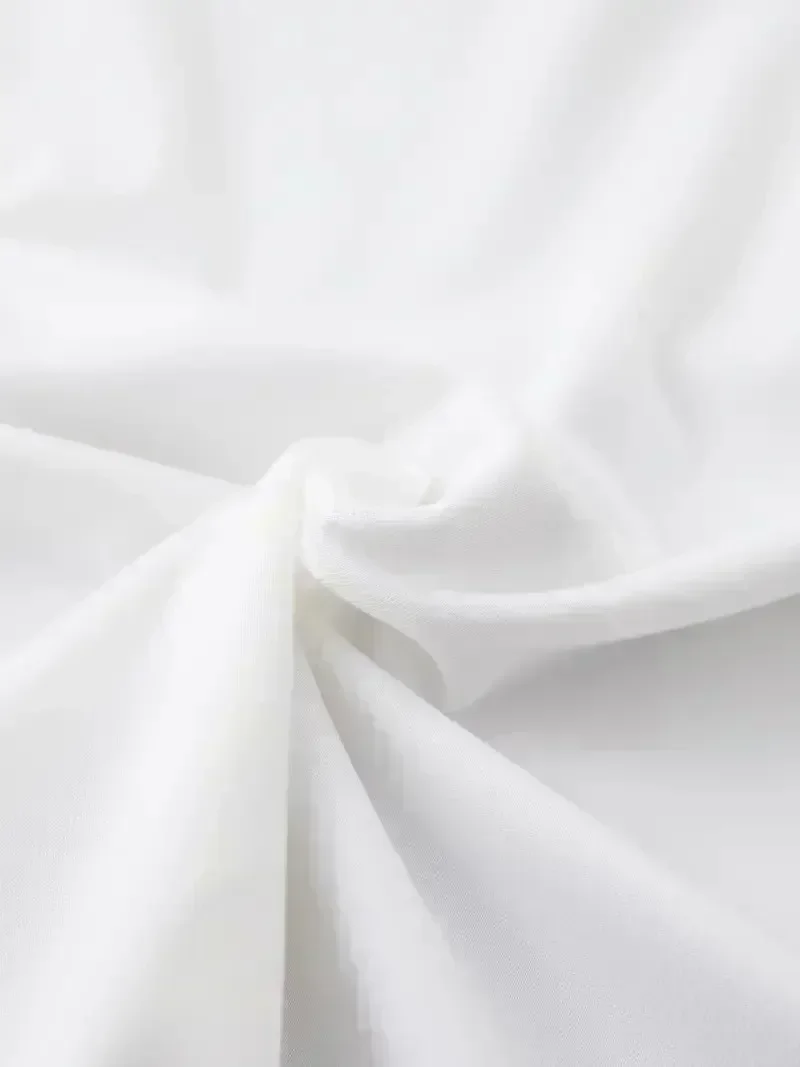 Women's T-shirt White Short-Sl - Korean Women Lifestyle บทวิจารณ์และราคา