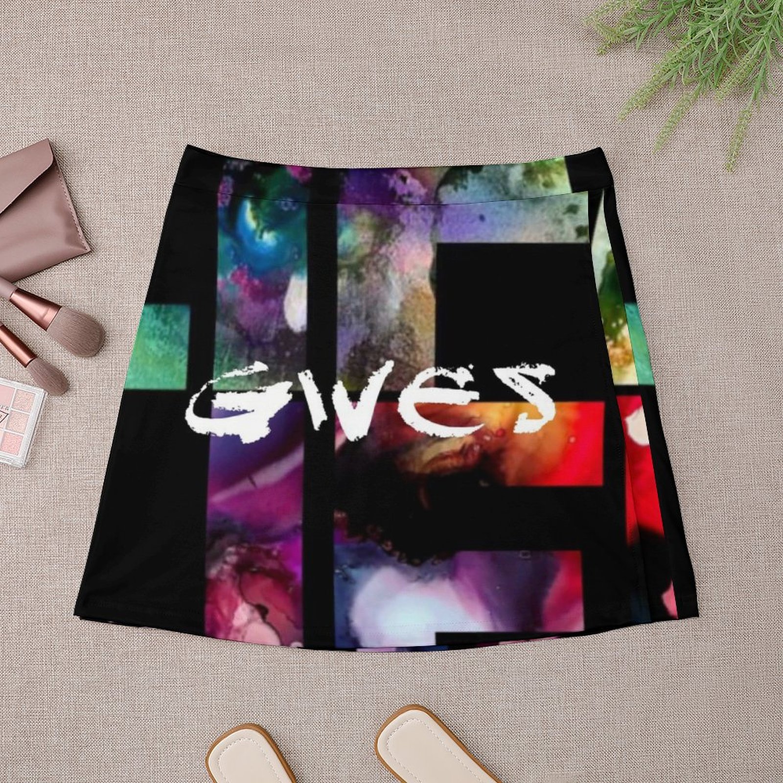 Life gives Life Mini Skirt kaw - Korean Women Lifestyle บทวิจารณ์และราคา