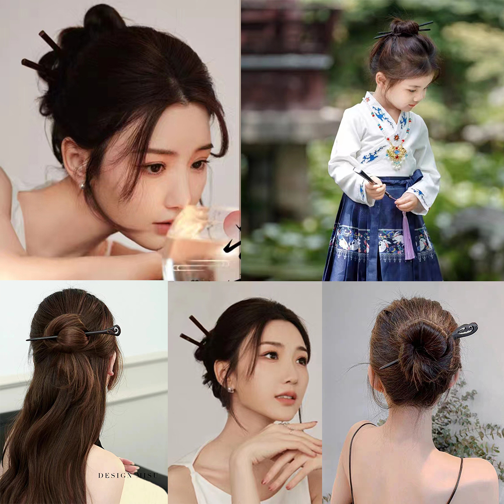 16Style Chinese Wooden Hair St - Hanbok Hair Pin บทวิจารณ์และราคา