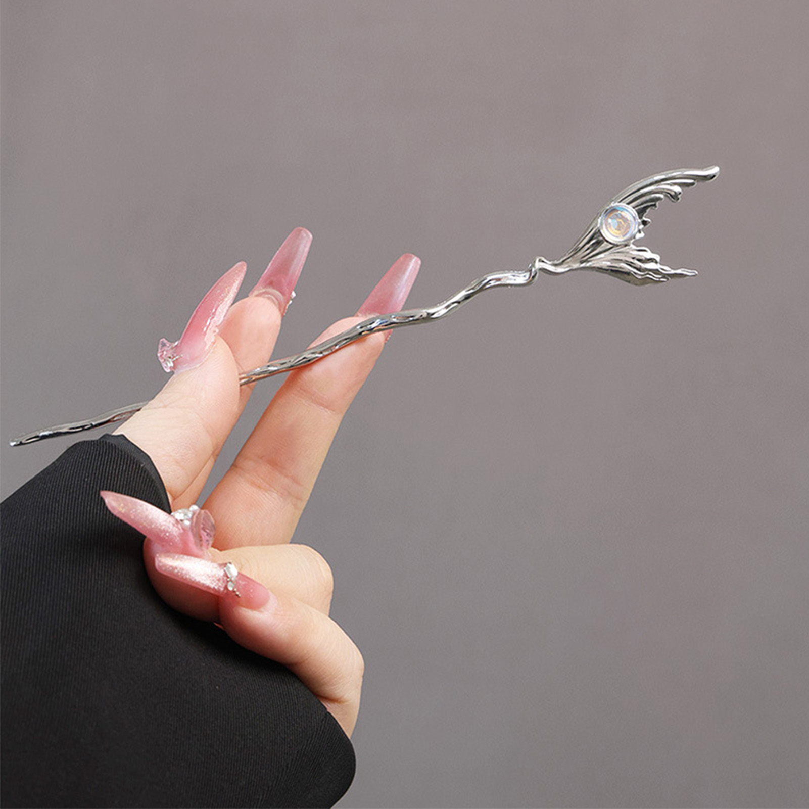 Metal Butterfly Hair Sticks Ch - Hanbok Hair Pin บทวิจารณ์และราคา