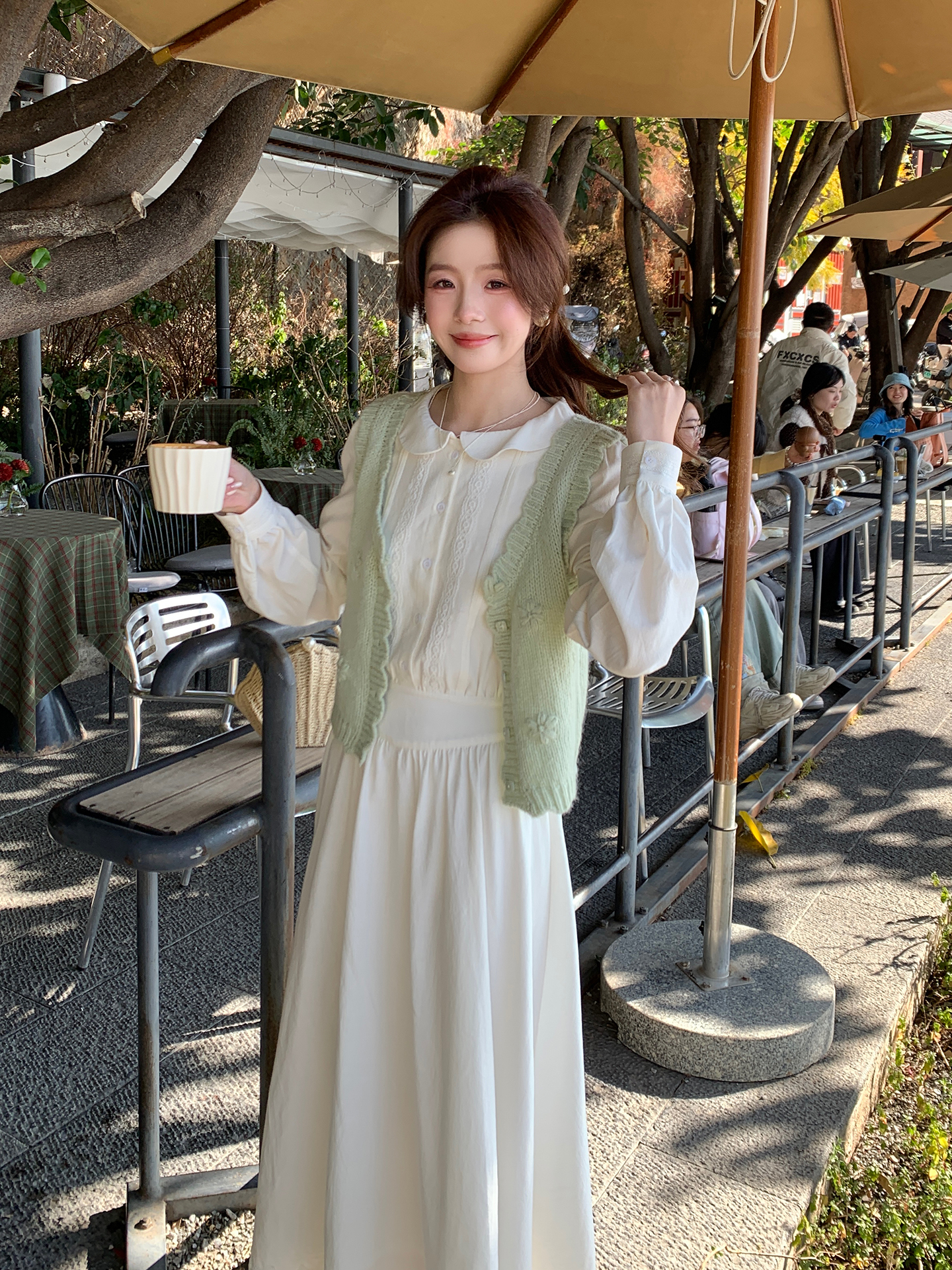 Elegant Korean Style Sweet Fee - Lifestyle Of Korean บทวิจารณ์และราคา