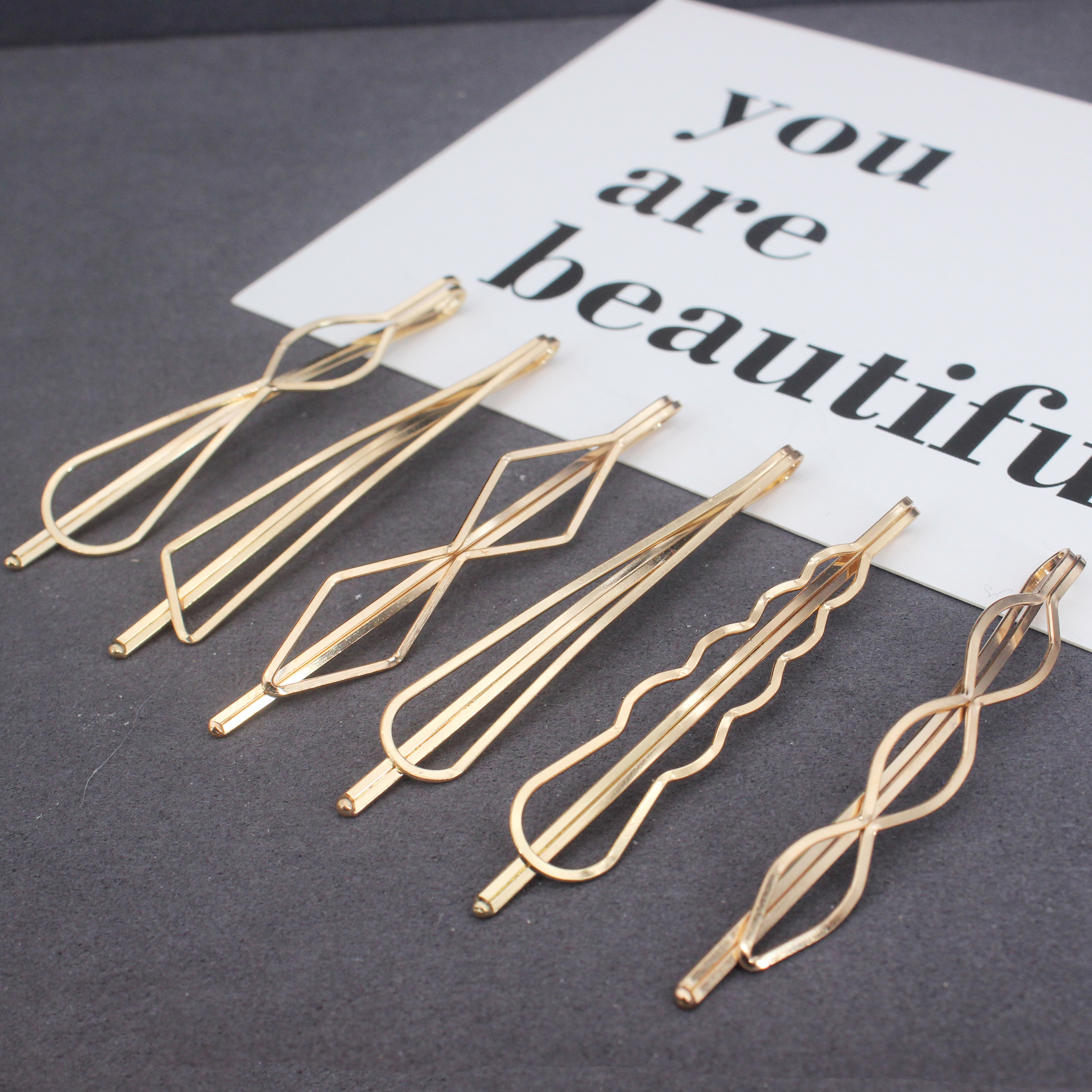 Korea Simple Metal Hair Clips  - Hanbok Hair Pin บทวิจารณ์และราคา