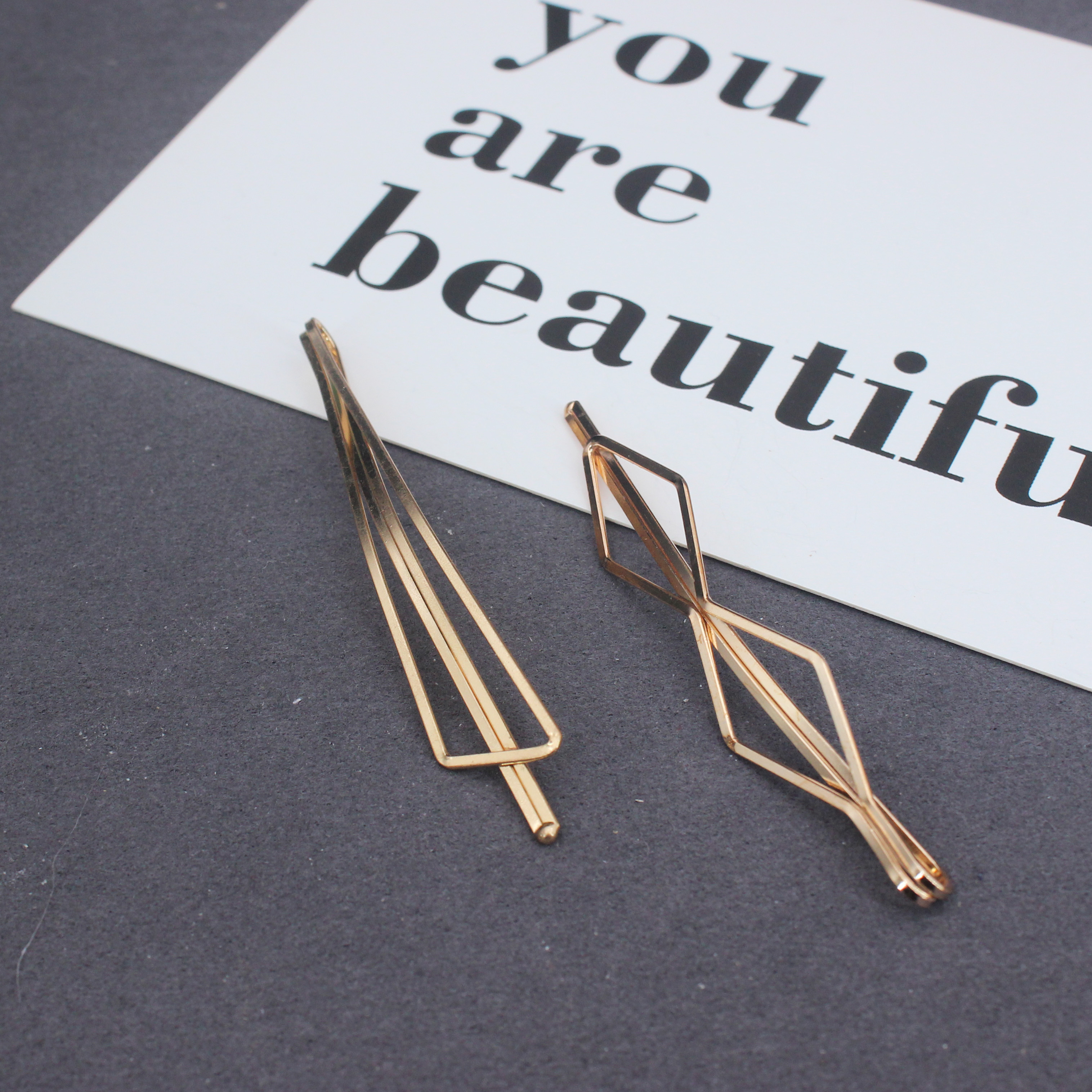 Korea Simple Metal Hair Clips  - Hanbok Hair Pin บทวิจารณ์และราคา