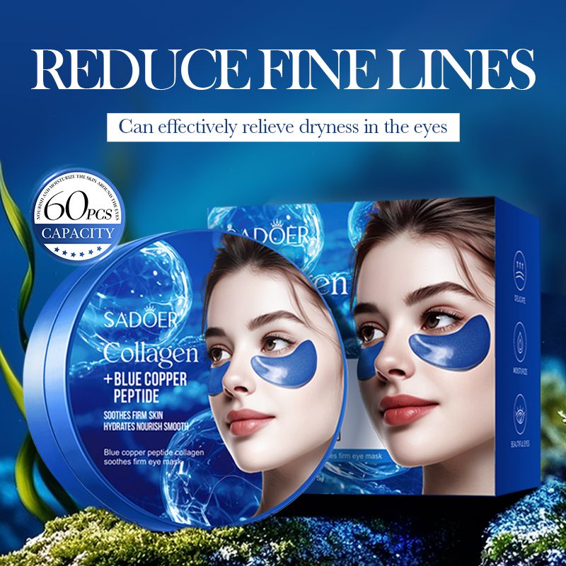 60pcs SADOER Caffeine Crystal  - Sheet Mask Collagen บทวิจารณ์และราคา