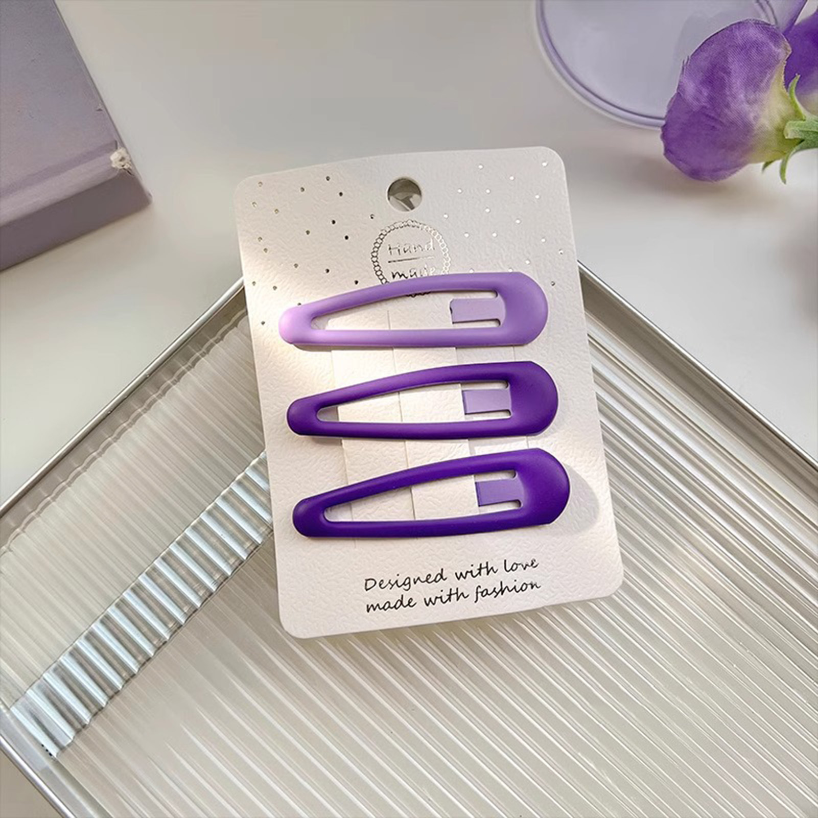 3PCS Sweet Style Headwear Pins - Korean Women Lifestyle บทวิจารณ์และราคา