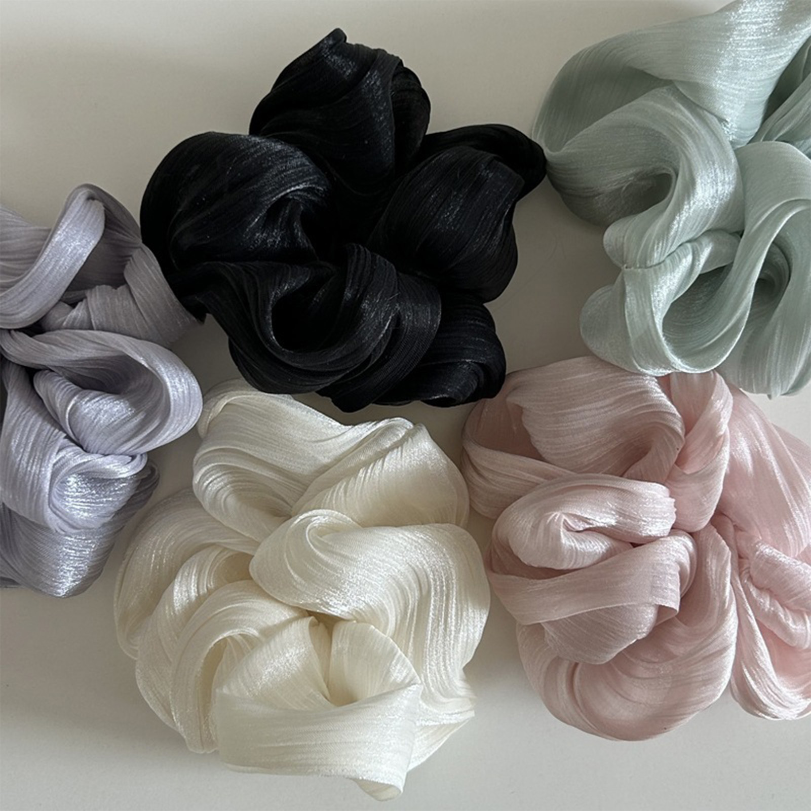 Korean-style Hair Tie Fashiona - Korean Women Lifestyle บทวิจารณ์และราคา