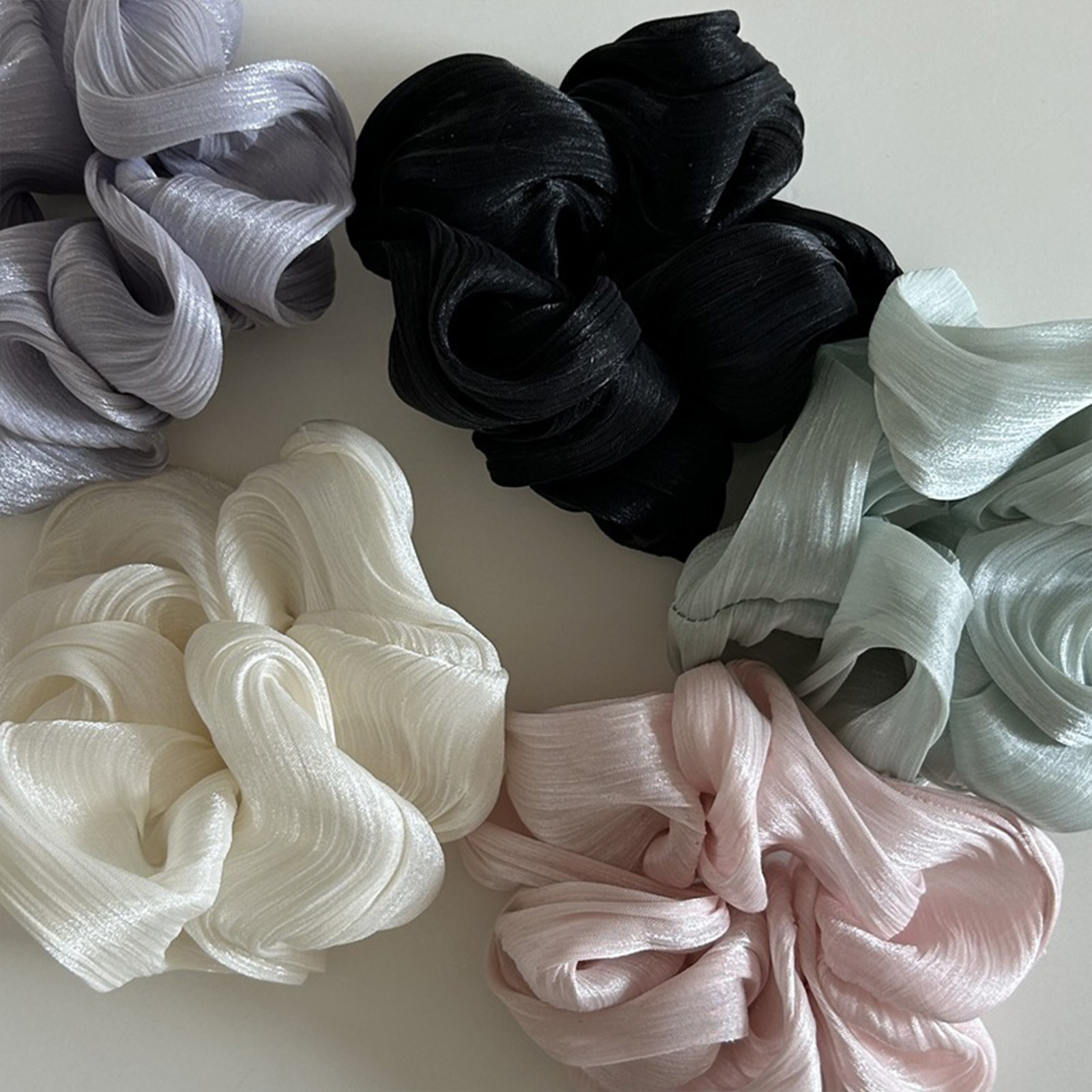 Korean-style Hair Tie Fashiona - Korean Women Lifestyle บทวิจารณ์และราคา