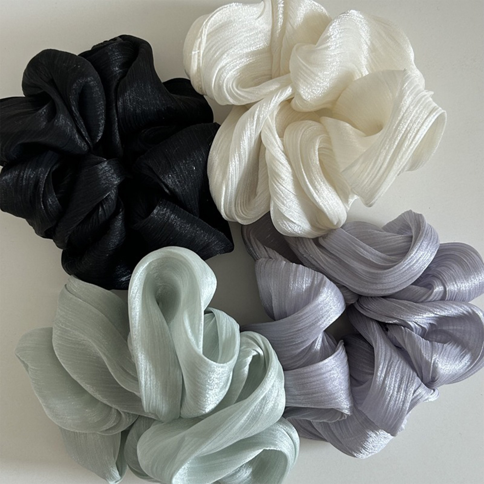 Korean-style Hair Tie Fashiona - Korean Women Lifestyle บทวิจารณ์และราคา