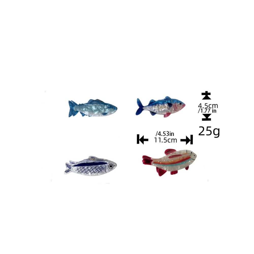 Hairpin Ocean Animal Hair Claw - Korean Women Lifestyle บทวิจารณ์และราคา