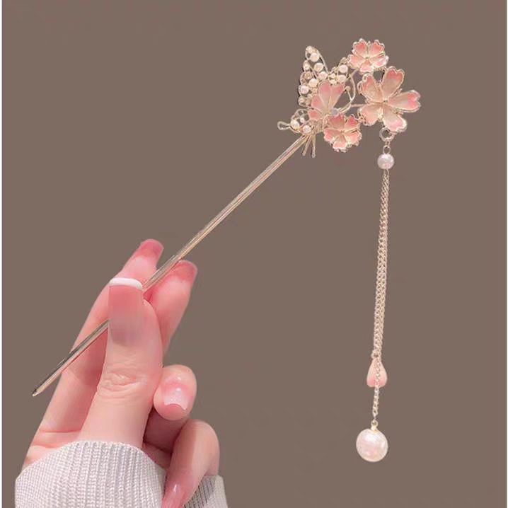Sakura Hairpin with a High-End - Hanbok Hair Pin บทวิจารณ์และราคา
