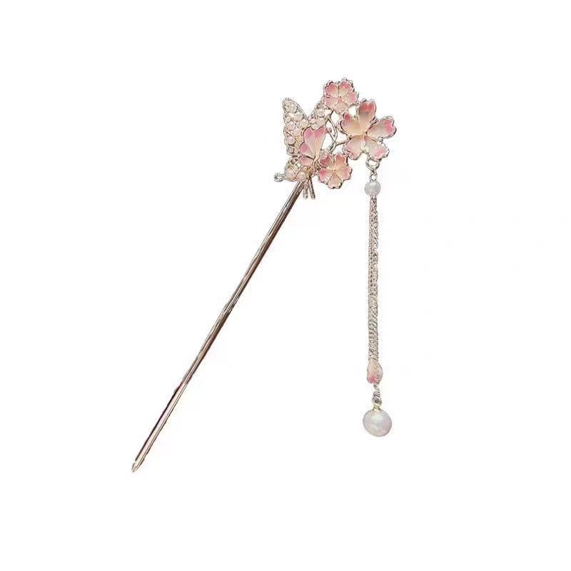Sakura Hairpin with a High-End - Hanbok Hair Pin บทวิจารณ์และราคา