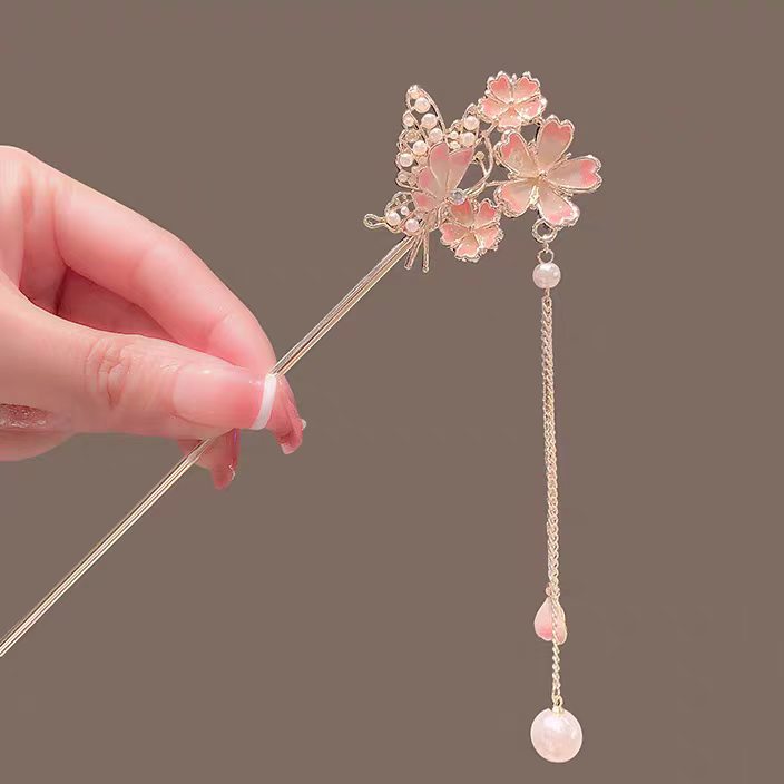 Sakura Hairpin with a High-End - Hanbok Hair Pin บทวิจารณ์และราคา