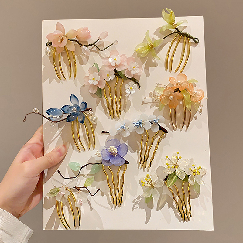 1Pc Classical Hair Comb Chines - Hanbok Hair Pin บทวิจารณ์และราคา