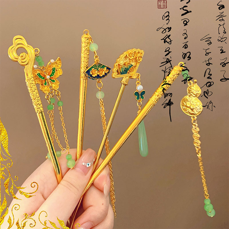 New Chinese style ancient meth - Hanbok Hair Pin บทวิจารณ์และราคา