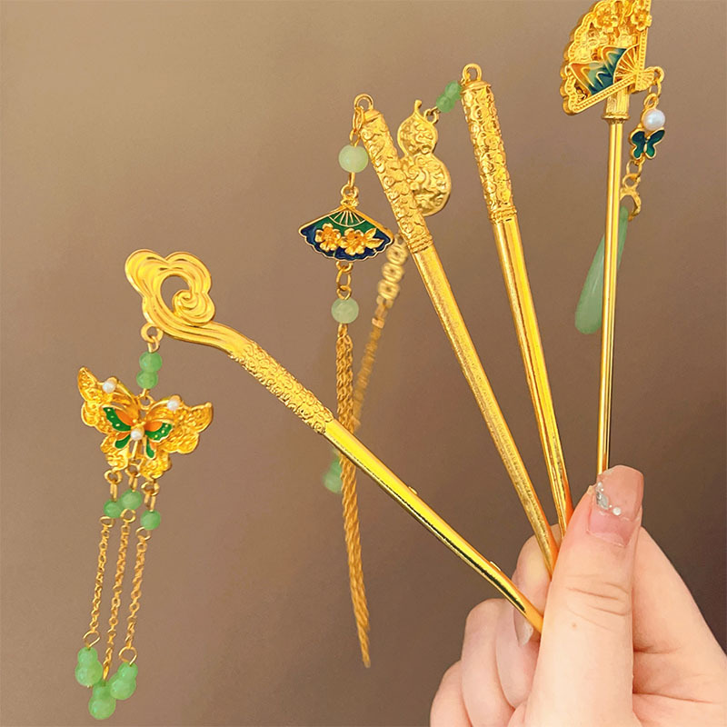 New Chinese style ancient meth - Hanbok Hair Pin บทวิจารณ์และราคา