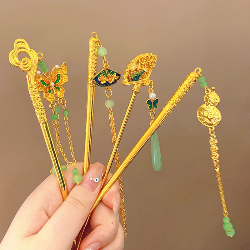 New Chinese style ancient meth - Hanbok Hair Pin บทวิจารณ์และราคา