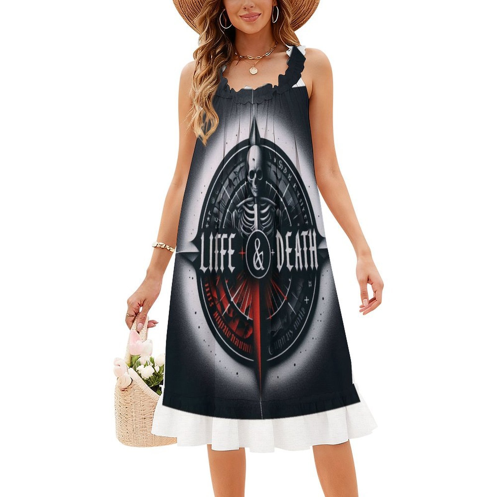 Death Korean Style Casual Dres - Korean Lifestyle บทวิจารณ์และราคา