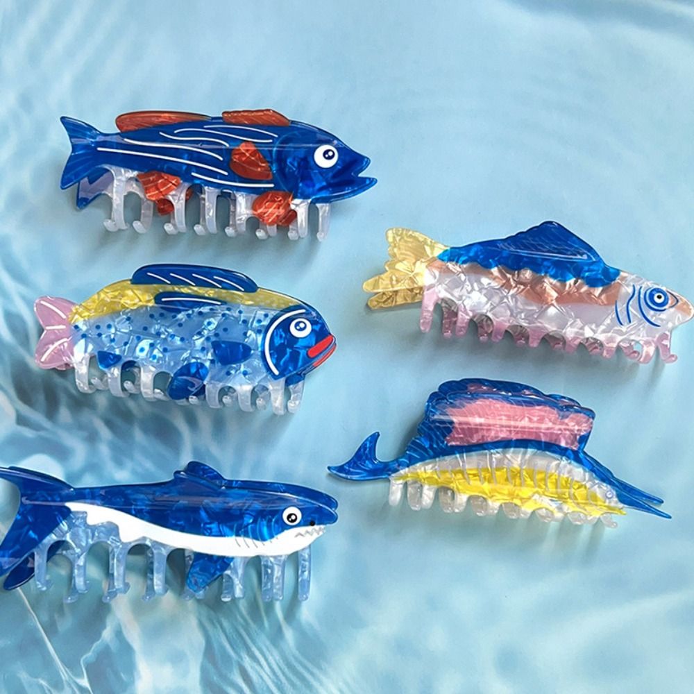 Hairpin Ocean Animal Hair Claw - Korean Women Lifestyle บทวิจารณ์และราคา