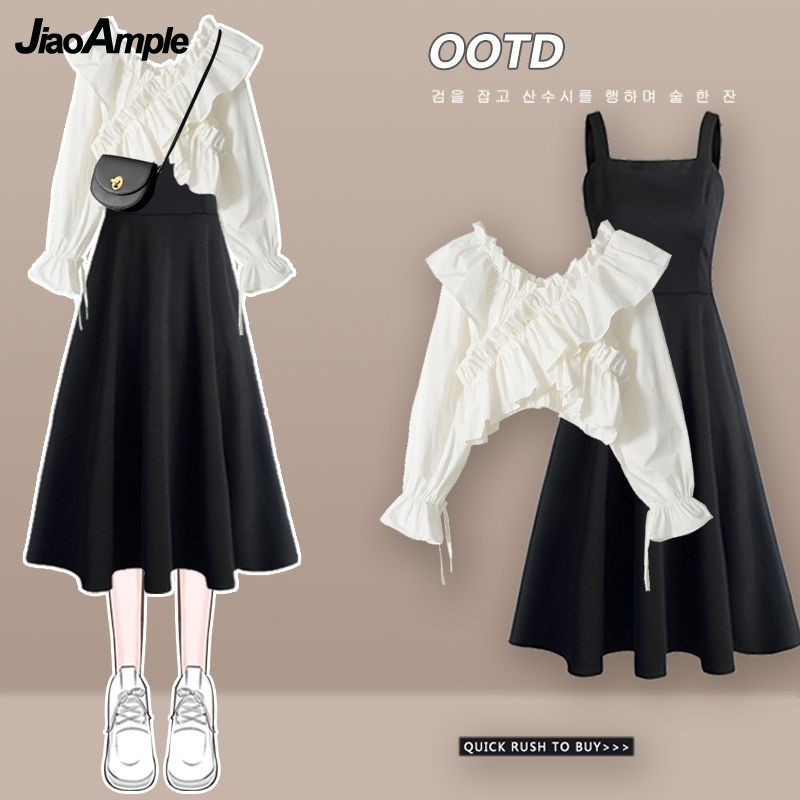 Women's Dress Set 2026 Spring  - Korean Lifestyle บทวิจารณ์และราคา