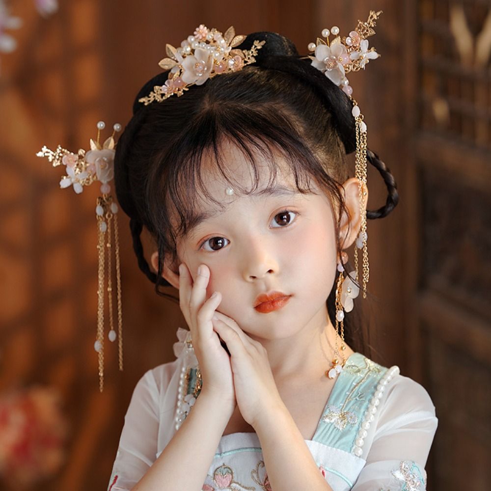 Ancient Hanfu Headdress Fairy  - Hanbok Hair Pin บทวิจารณ์และราคา