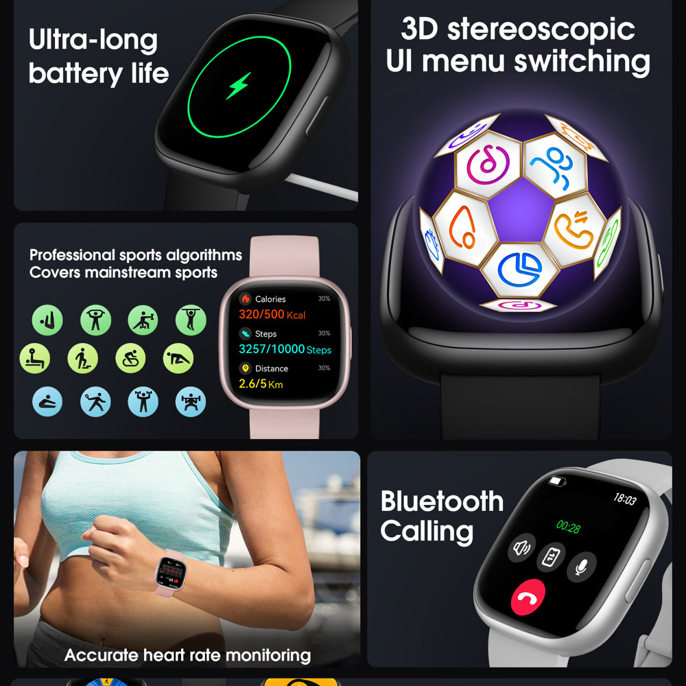 Outdoor Multi-function Smartwa - Korean Women Lifestyle บทวิจารณ์และราคา