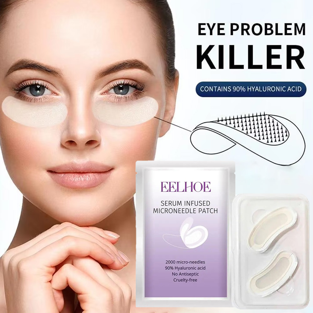 1 Pair Micro-needle Eye Patch  - Sheet Mask Collagen บทวิจารณ์และราคา