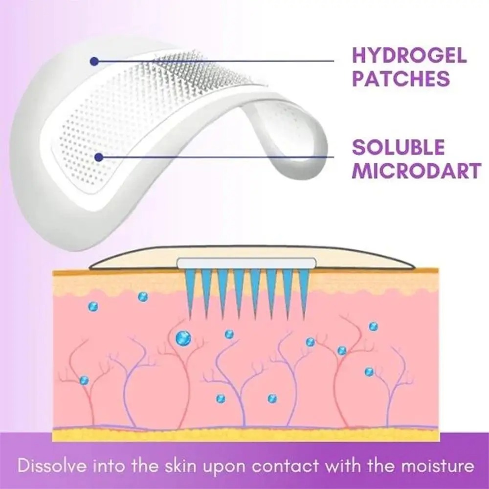 1 Pair Micro-needle Eye Patch  - Sheet Mask Collagen บทวิจารณ์และราคา