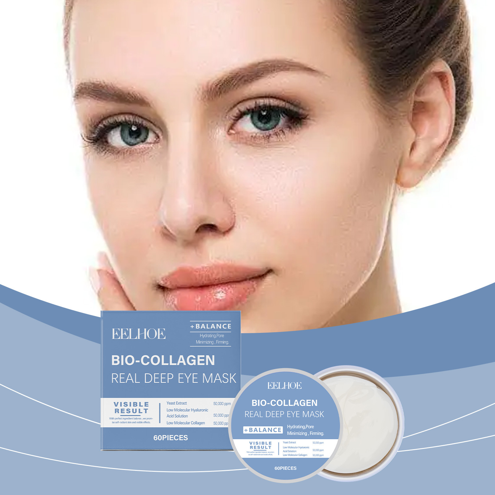 EELHOE Collagen Eye Mask Anti  - Sheet Mask Collagen บทวิจารณ์และราคา