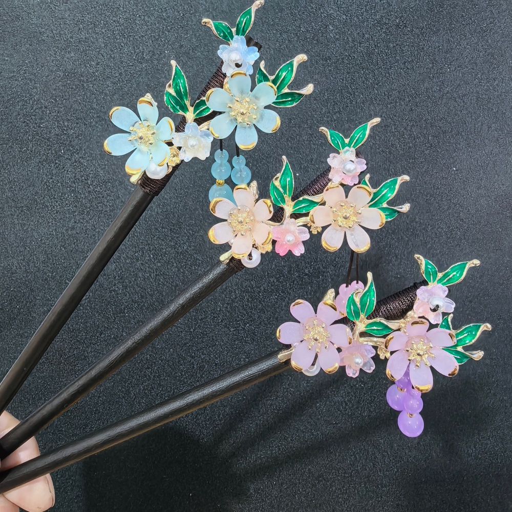 Chinese Hanfu Hair Stick Handm - Hanbok Hair Pin บทวิจารณ์และราคา
