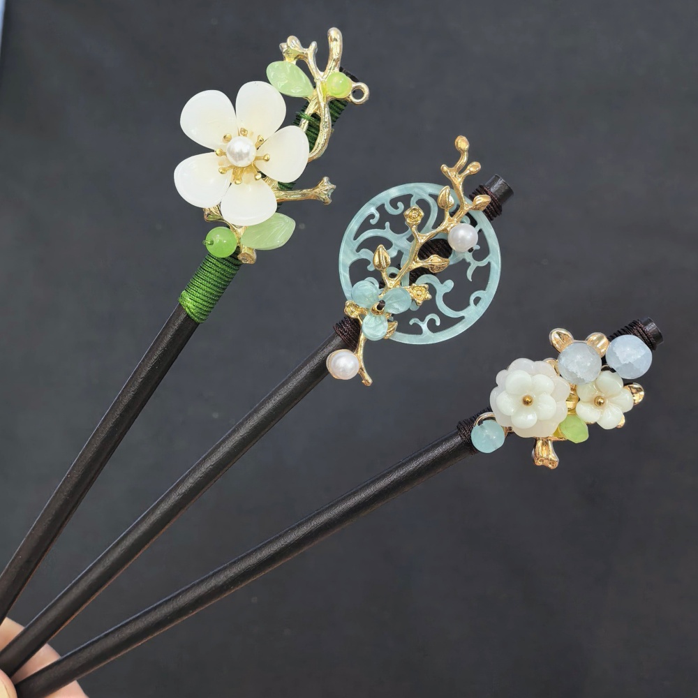 Chinese Hanfu Hair Stick Handm - Hanbok Hair Pin บทวิจารณ์และราคา