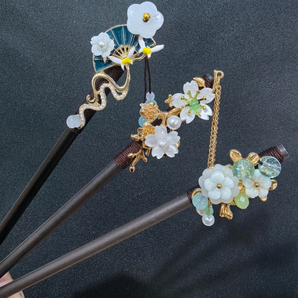 Chinese Hanfu Hair Stick Handm - Hanbok Hair Pin บทวิจารณ์และราคา