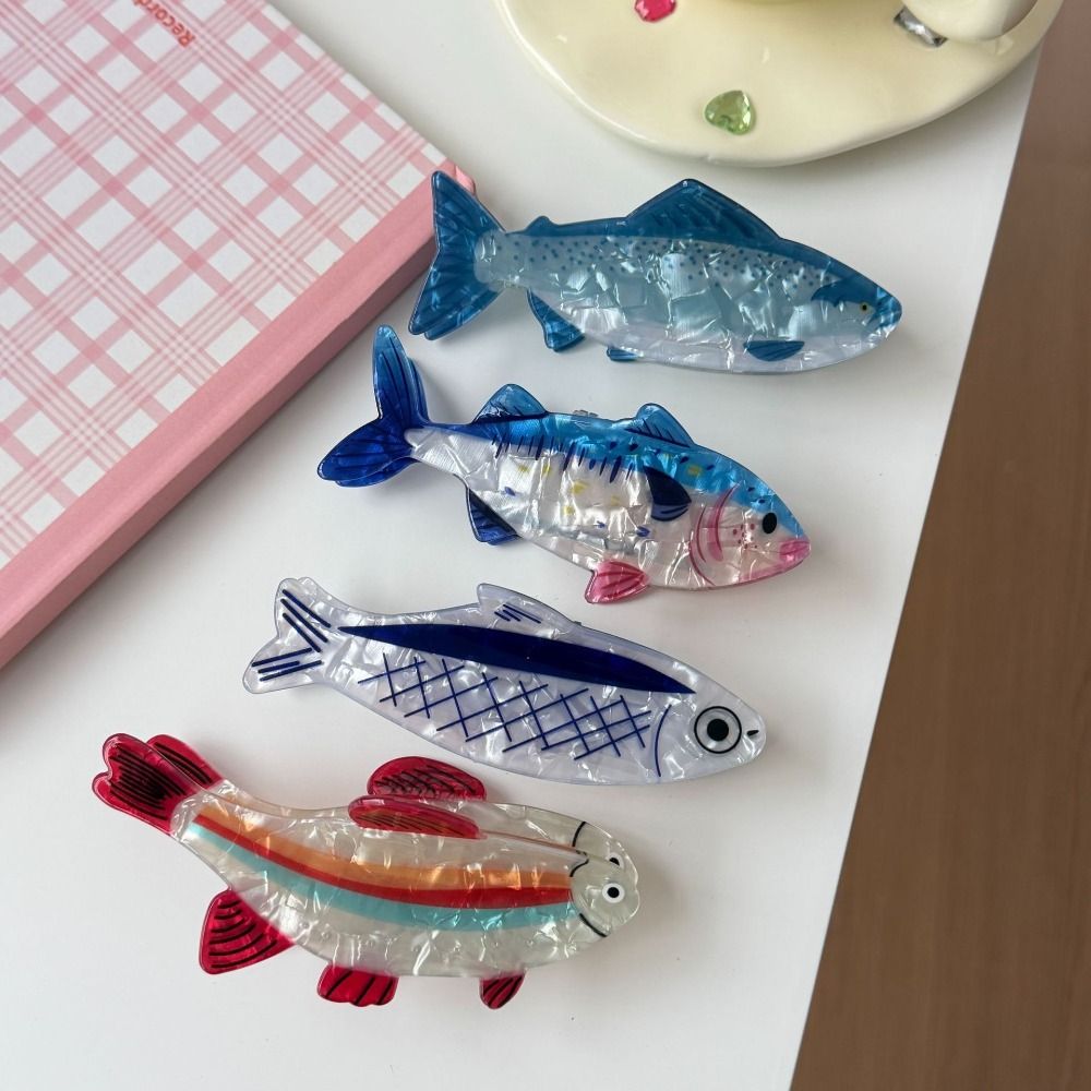 4Pcs Hairpin Ocean Animal Hair - Korean Women Lifestyle บทวิจารณ์และราคา